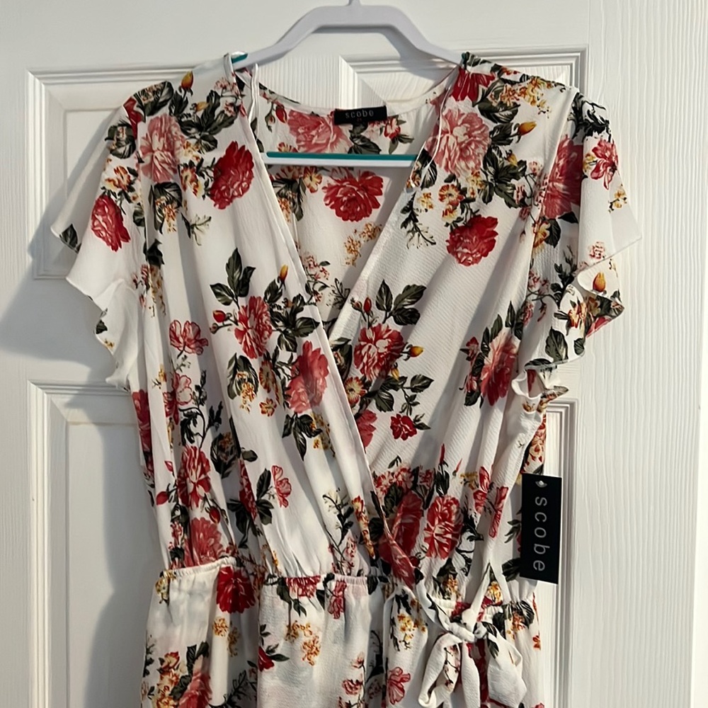 Scobe 2x Hi Low Wrap Dress